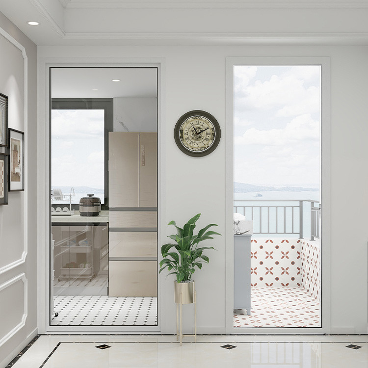 Broken Bridge Aluminum Side Hung Door, Single Leaf Side Hung Door, Aluminum Alloy Side Hung Door