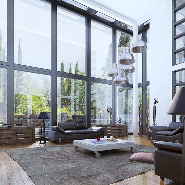 Aluminum alloy curtain wall, glass curtain wall, household curtain wall, engineering curtain wall, high-end curtain wall